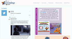 Desktop Screenshot of cecodap.org.ve